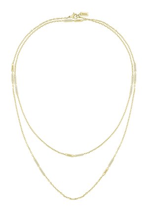 LYG IP E WITH STATIONS (LOGO AND CRYSTALS) - Ketting - gold-coloured