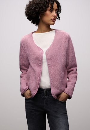 Fleecejacke - light ibis rose