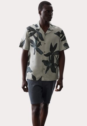 FLORAL TONAL PRINT - Shirt - grey mix