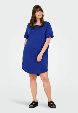 ONLY Carmakoma CARMAY LIFE S/S  - Jerseyjurk - mazarine blue