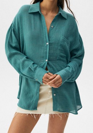 Chemisier - mottled green
