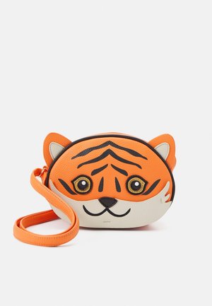 TIGER CUB BAG UNISEX - Skuldertasker - mango tango