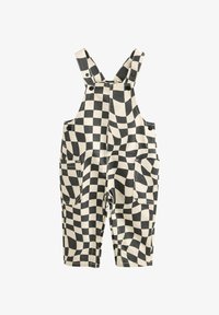 Sélectionné, black ecru checkerboard