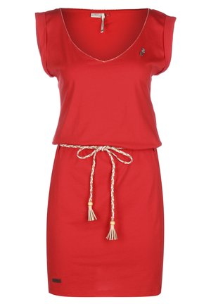 KLEID SLAVKA W - Sukienka z dżerseju - red