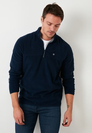 Fleecepullover - navy blue