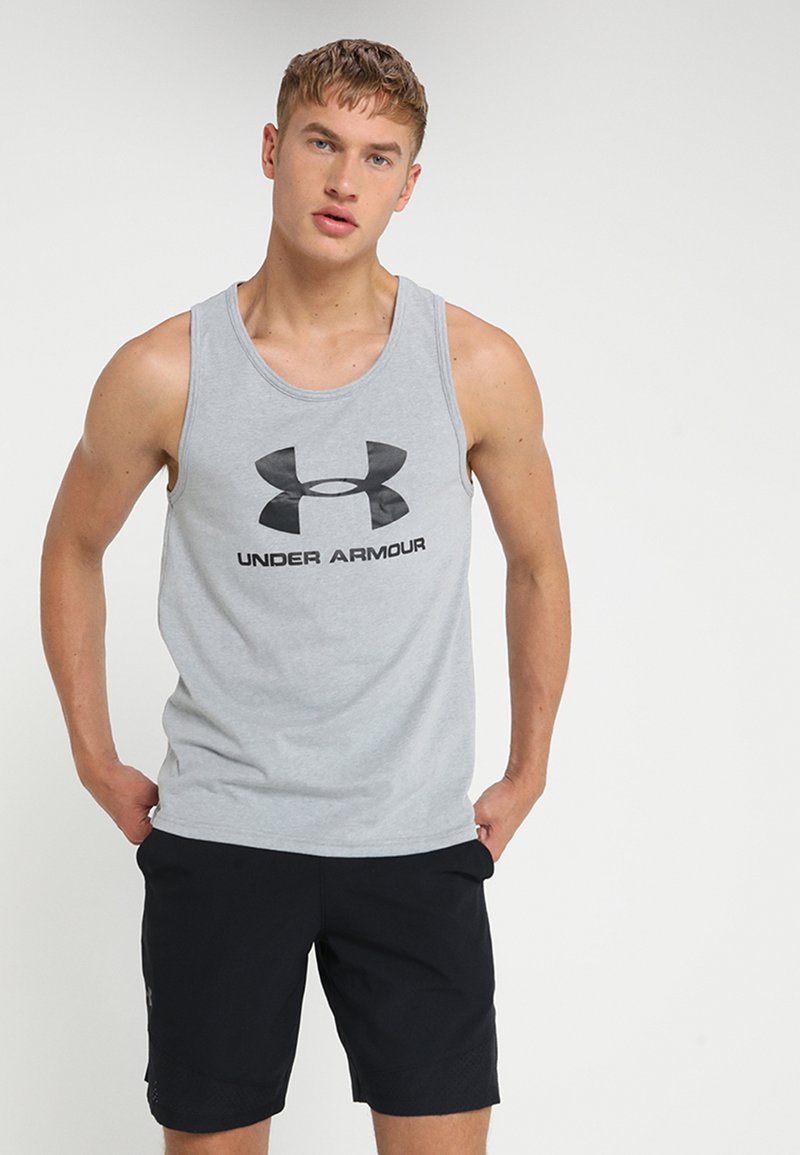 Under Armour SPORTSTYLE LOGO Top grey Zalando.ie