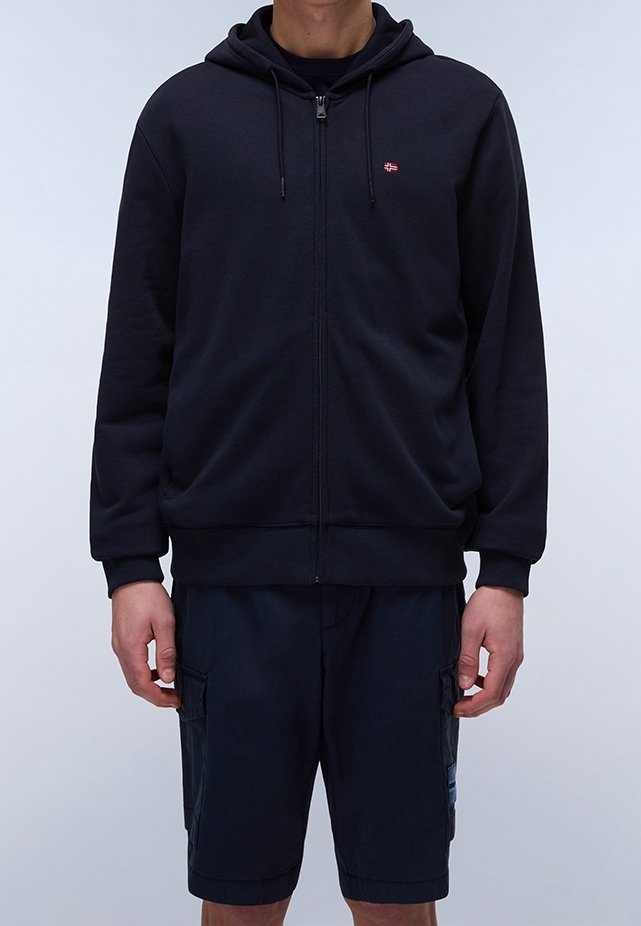 Napapijri Felpa con zip - dark blue