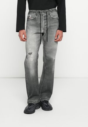 D REEL - Džinsi ar taisnām starām - black denim