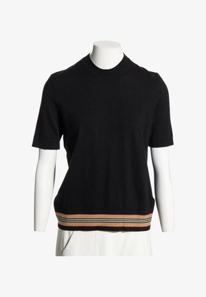 Burberry, T-shirt imprimé - black