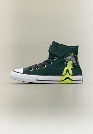 Converse, CHUCK CLASSIC ALL STAR UNISEX - Високи маратонки - steely pine/neon mantis/indigo quirks