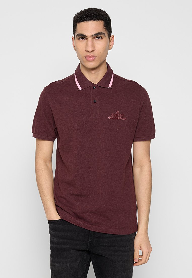 Scotch & Soda Poloshirt bordeauxrood Scotch & Soda Poloshirt bordeauxrood