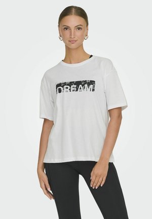 ONPSPACE  - T-shirt imprimé - white