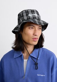 YARD TARTAN SAFARI HAT UNISEX - Hat - black/white