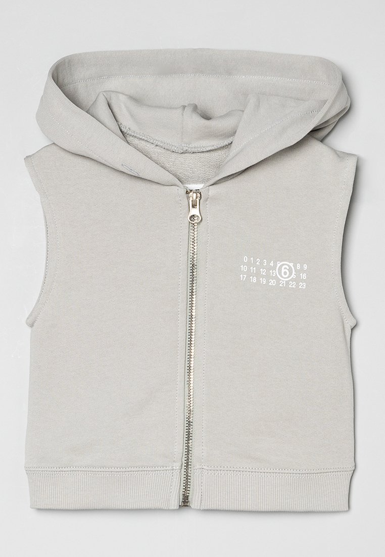 MM6 Maison Margiela Bodywarmer lichtgrijs