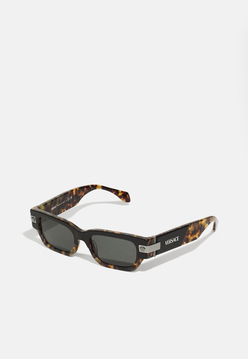 Versace - UNISEX - Lunettes de soleil - havana/dark grey, Agrandir