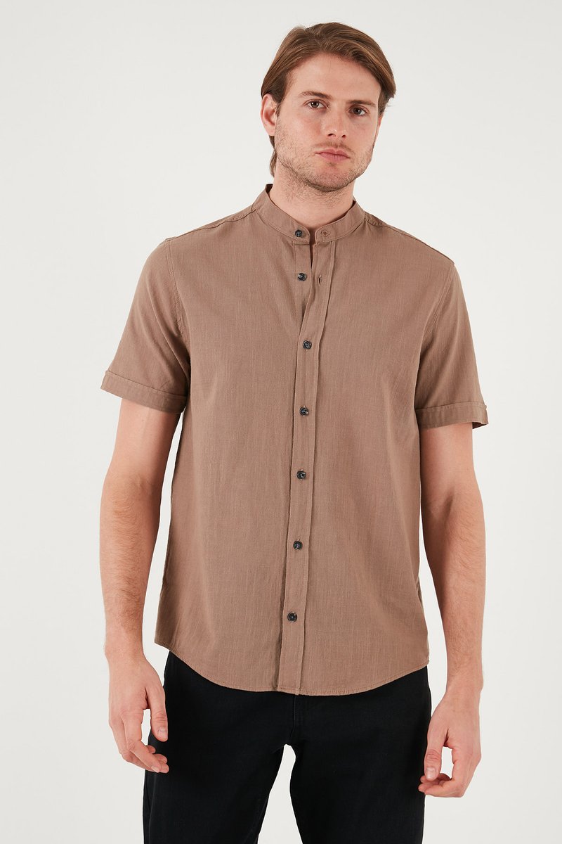 Buratti SHORT SLEEVE - Ing - dark brown