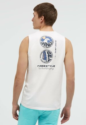 Camp David, CAMP DAVID TANKTOP MIT RÜCKEN-PRINT - Top - ivory