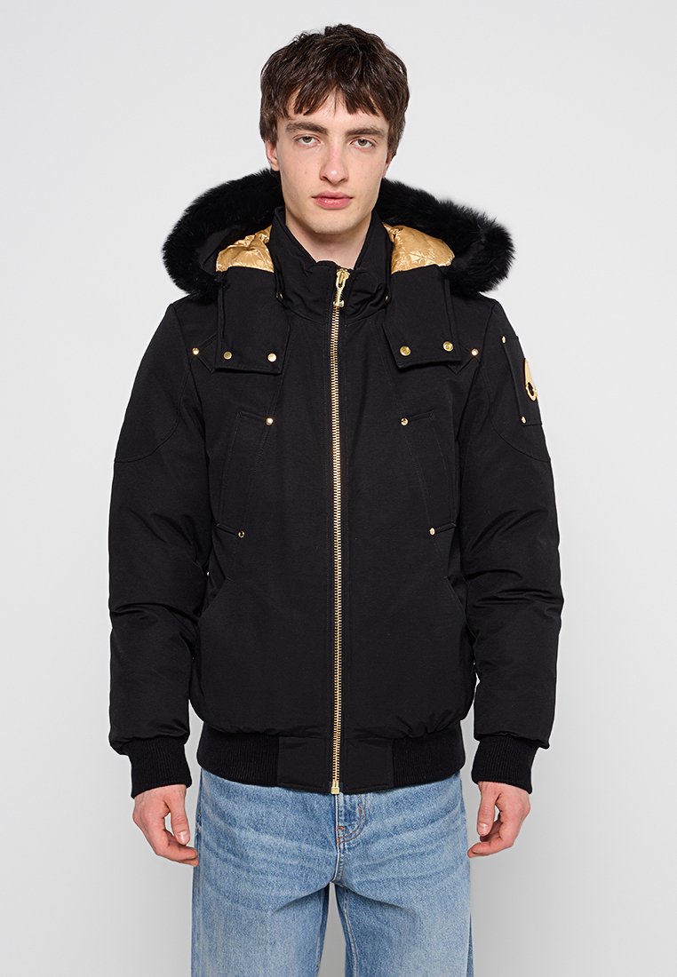 Moose Knuckles Gewatteerde jas zwart Moose Knuckles Gewatteerde jas zwart