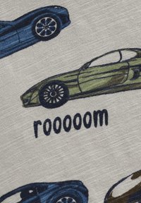 Minymo LONG SLEEVES ALL OVER PRINT - T-shirts print - oxford tan