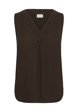 Kaffe, KAFFE KACIARA AMBER BLOUSE - Blouse - coffee bean