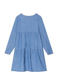Creeks AMERICAN INSPIRATION FASHION COOL EASY MIT LANGEN ÄRMELN  - Vestido vaquero - denim stone