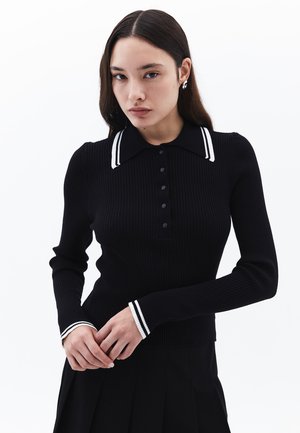 Long sleeved top - black ice milk