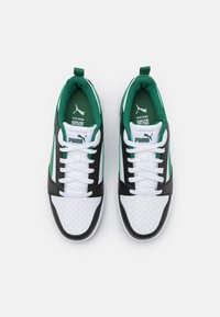 Puma REBOUND V6 UNISEX  - Sneakers - black/white/vine