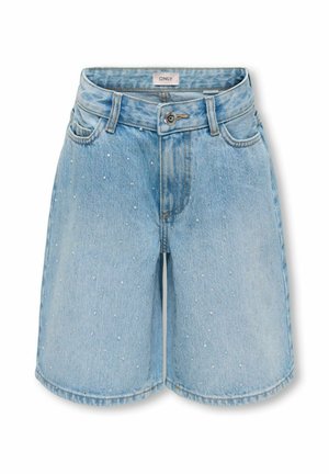 ONLY GIRLS DENIM SHORTS KOGSONNY HIGH WAIST REGULAR FIT SHORTS - Pantaloni scurți din denim - medium blue denim
