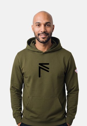 FORSBERG, FORSBERG RUNARSON HOODIE - Hoodie - dunkelgrün