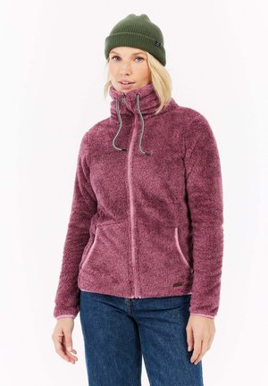 FULL ZIP RIRI - Fleecejas - vintage pink