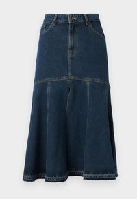 GIDYA - Denimová sukňa - navy