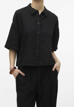 Skjortebluser - mottled black