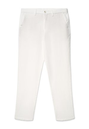 LUNGO TINTA UNITA - Chino - bianco ottico