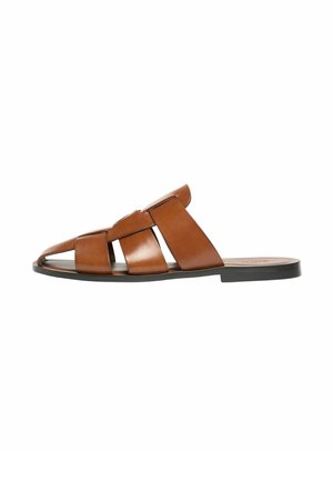 Scarosso PERSEO BROWN - Sabots - cognac