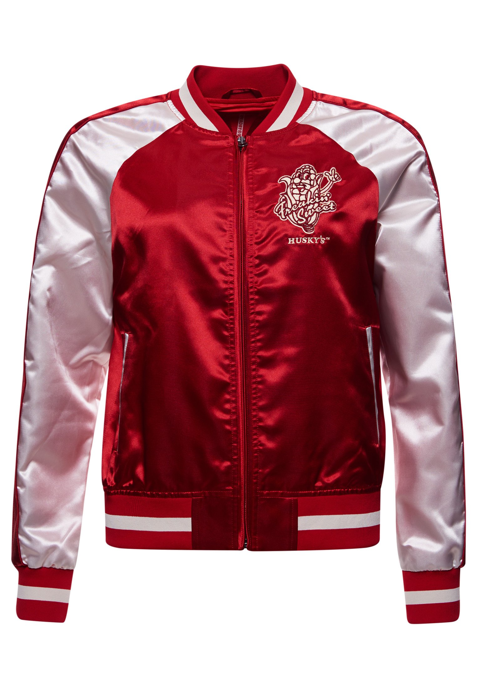 bomber jacket wine red