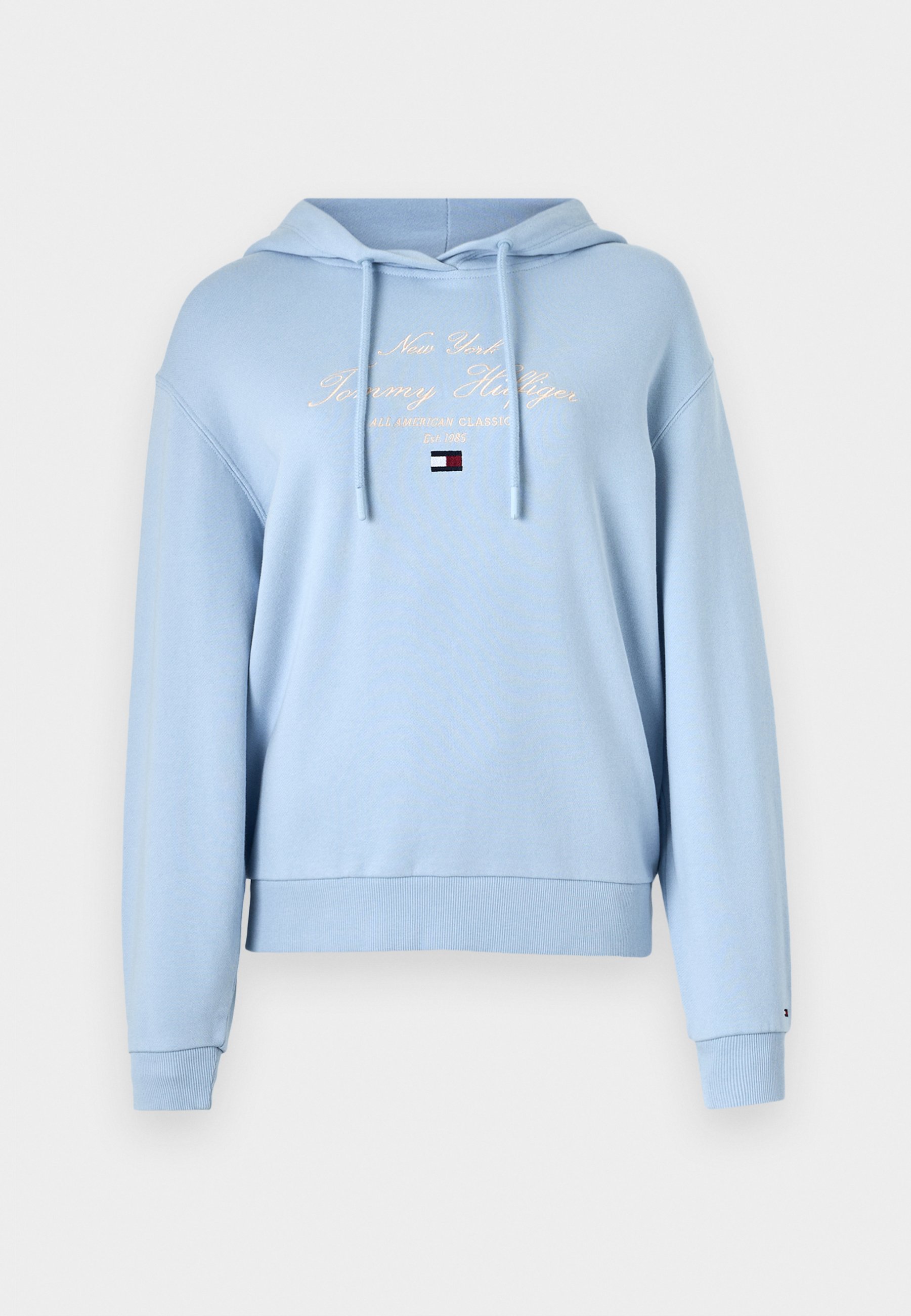 売れ筋商品|||トミー ヒルフィガー パーカー・スウェットシャツ レディース アウター MODERN SCRIPT GRAPHIC HOODIE - Sweatshirt - breezy blue topism_tm-133-topism