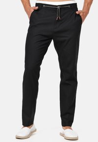 INDICODE JEANS - Chino - black Image miniature 1