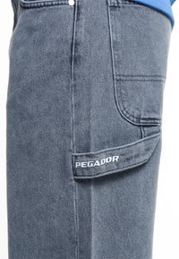 Pegador DAULE - Platūs džinsai - washed grey