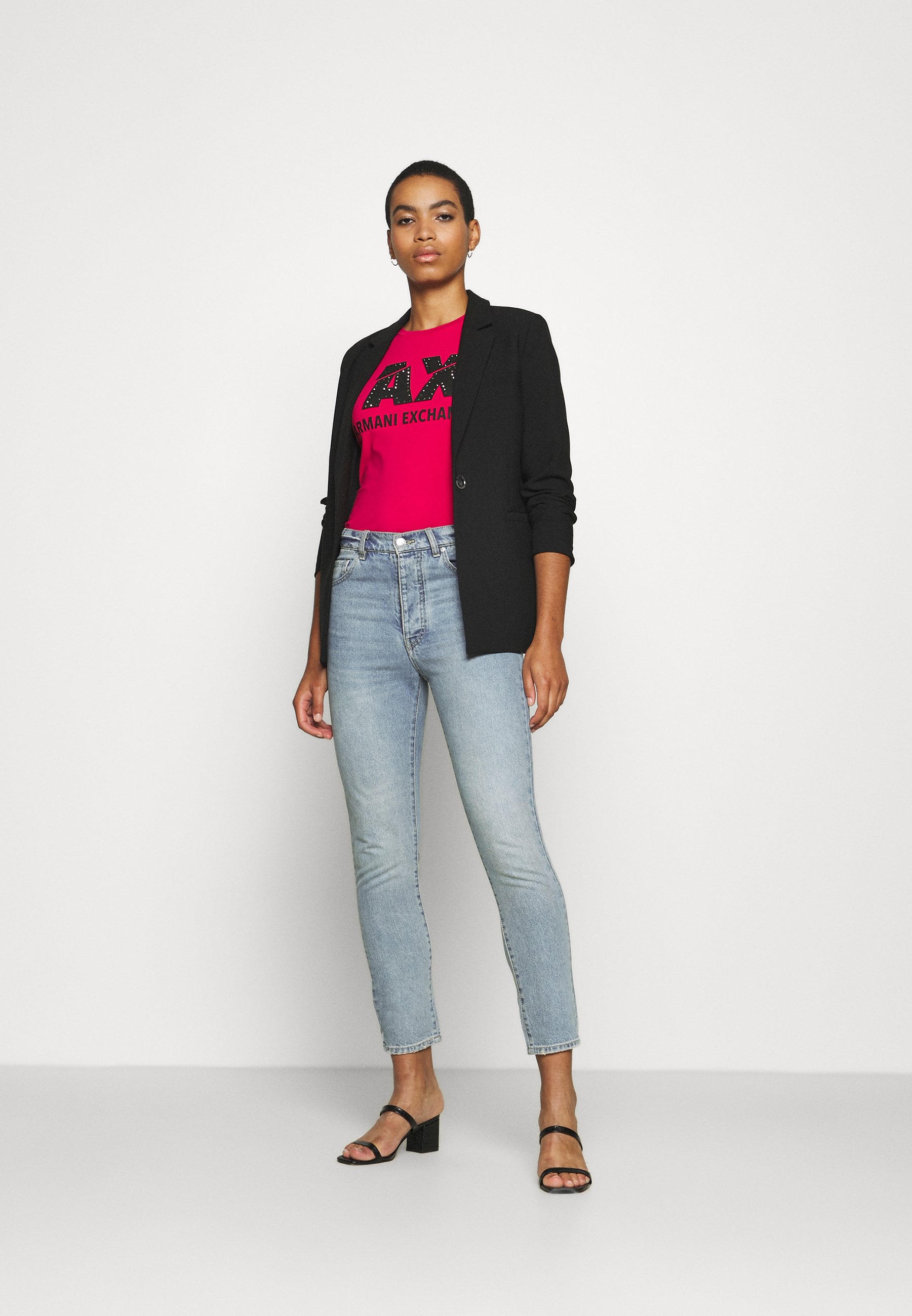 Armani Exchange 5 TASCHE - Jeans a sigaretta - indigo denim icon/blu denim  - Zalando.it