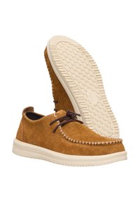 HEYDUDE Wally NXT Moc - Slip-On Schuhe - Chaussures à lacets - spice brown