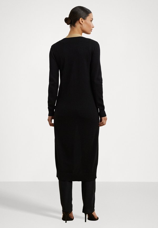 Two Tone Cotton Blend Cardigan - Cardigan3