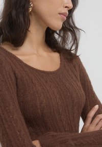Calliope LUNGO - Vestito lungo - marrone