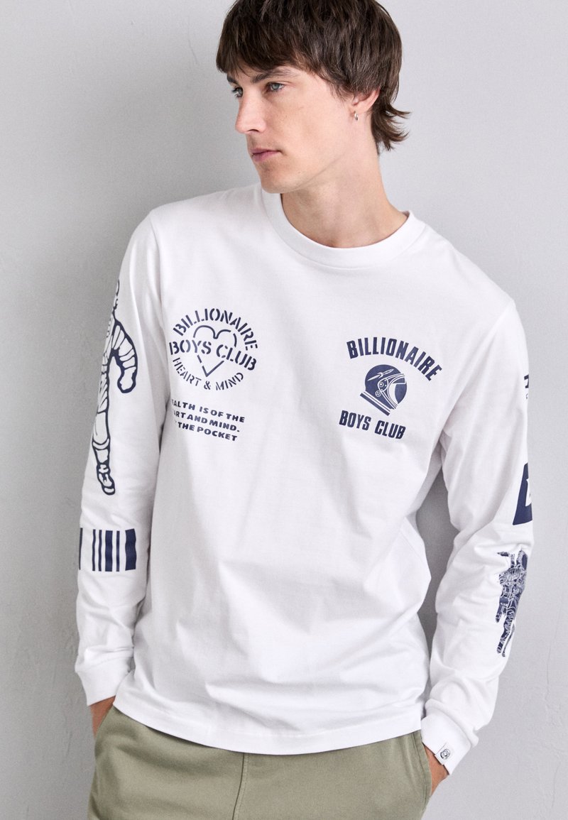 Billionaire Boys Club MULTI GRAPHIC - Long sleeved top - white 