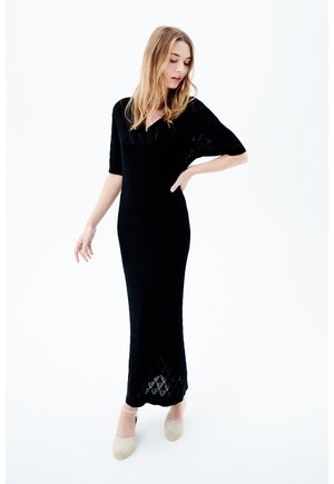 ELEGANT - Maxi-jurk - noir