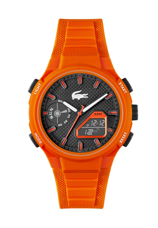 Digitaluhr - orange   orange   schwarz