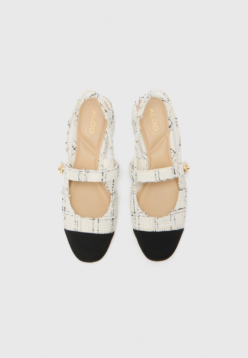 ALDO AGATHE Classic heels white/black/white Zalando