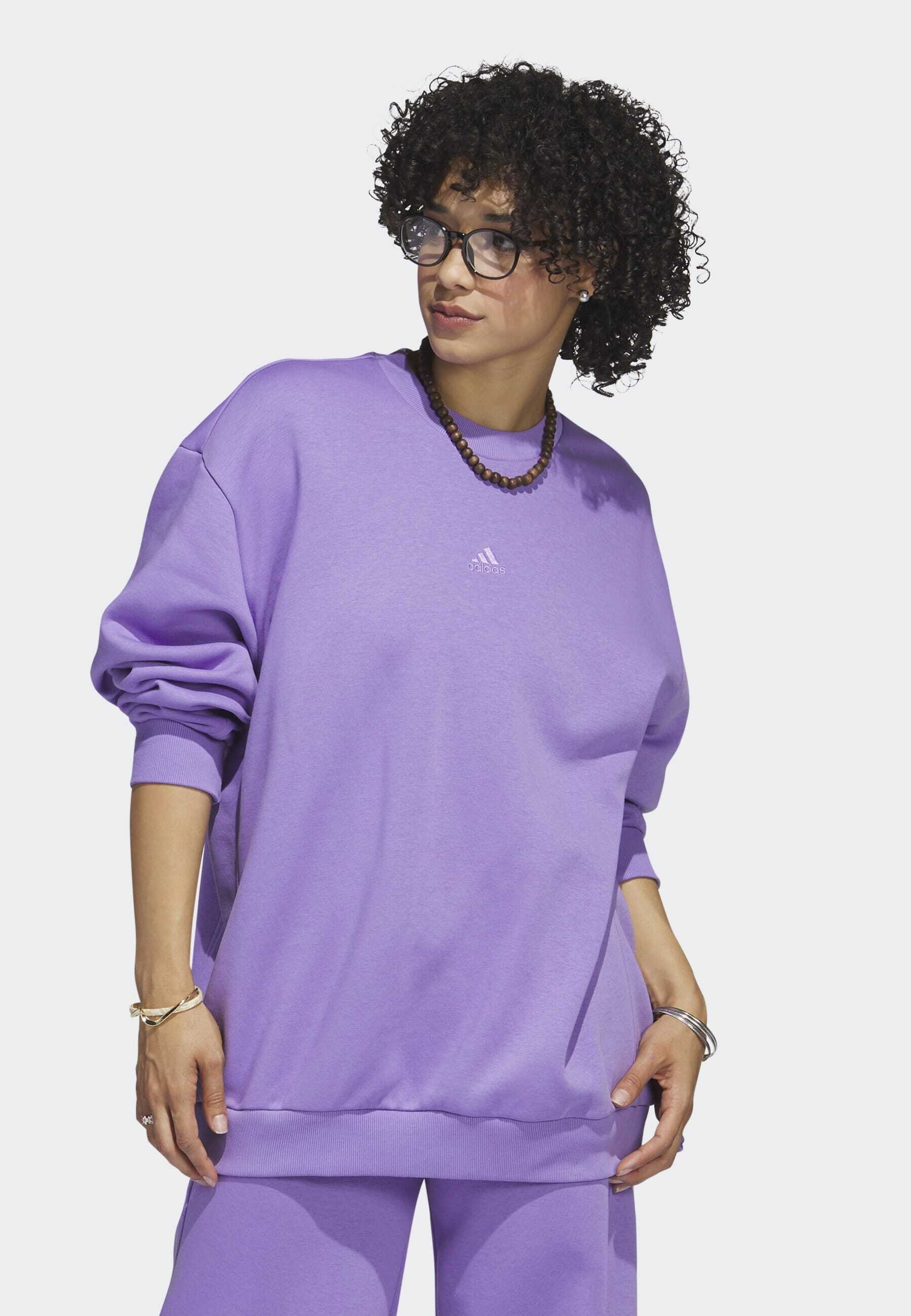 adidas sweater purple