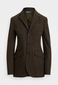 HERRINGBONE JACQUARD KNIT BLAZER - Blazer - loden