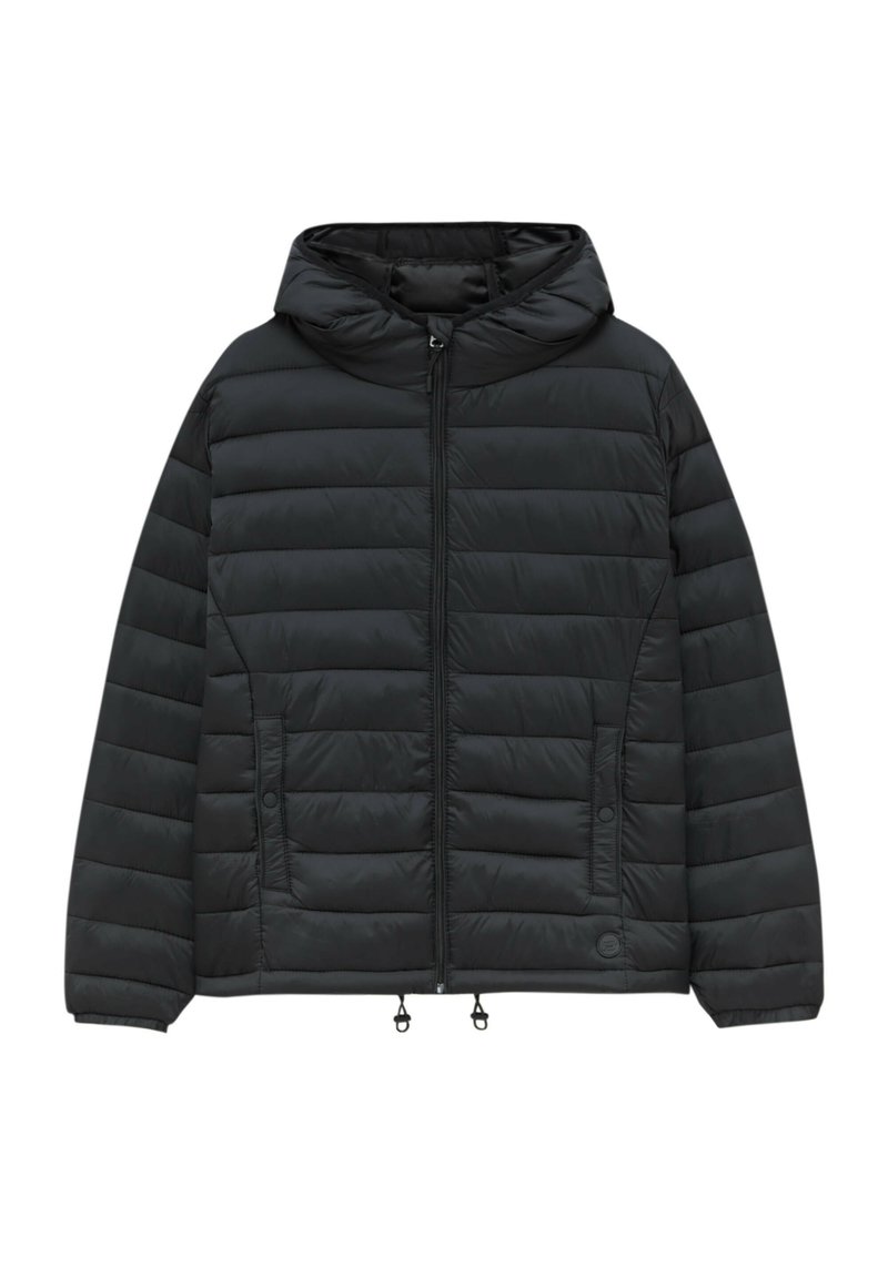 PULL&BEAR Winterjas zwart