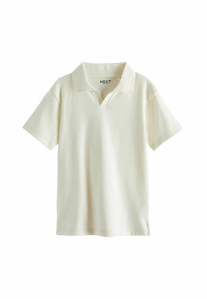 Next REVERE COLLAR SHORT SLEEVE  - Polokošeľa - ecru white